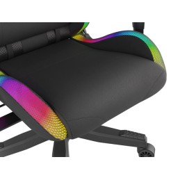 Fotel gamingowy NATEC Genesis Trit 600 RGB NFG-1577 (kolor czarny)