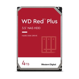 Dysk HDD WD Red Plus WD40EFPX (4 TB   3.5"  256 MB)