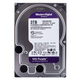 Dysk HDD WD Purple WD33PURZ (3 TB   3.5"  256 MB  5400 obr/min)