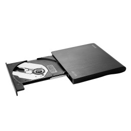 SAVIO NAGRYWARKA ZEWNĘTRZNA TYPU SLIM CD/DVD R/RW - USB C/USB-A, AK-59