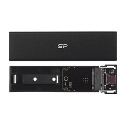 Obudowa SSD Silicon Power PD60 M.2 NVMe/SATA SSD  USB-C