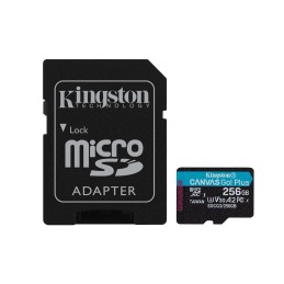 KINGSTON microSDXC Canvas Go Plus 256GB + adapter