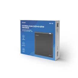SAVIO NAGRYWARKA ZEWNĘTRZNA TYPU SLIM CD/DVD R/RW – USB 2.0 AK-43