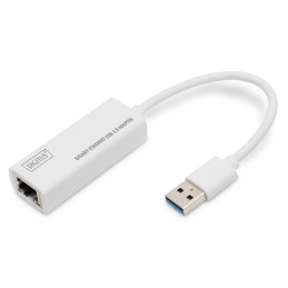 Adapter DIGITUS DN-3023 (USB 3.0  1x 10/100/1000Mbps)
