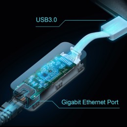 Karta sieciowa TP-LINK UE300 (USB 3.0  1x 10/100/1000Mbps)
