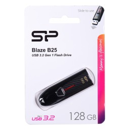 Pendrive Silicon Power Blaze B25 128GB USB 3.1 kolor czarny