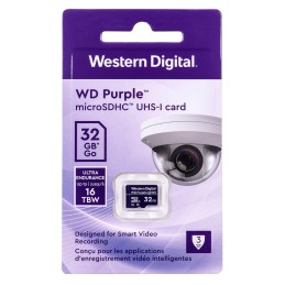 Karta pamięci WD Purple microSDXC WDD032G1P0C (32GB  Class 10, Class U1)