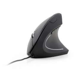 Mysz GEMBIRD MUS-ERGO-01 (optyczna  3200 DPI  kolor czarny)