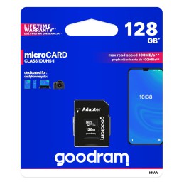 Karta pamięci GoodRam M1AA-1280R12 (128GB  Class 10  Adapter)
