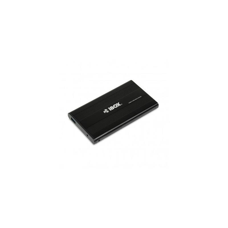 Obudowa IBOX HD-02 ZEW. 2,5" USB 3.0 IEU3F02 (2.5"  USB 3.0  Aluminium  kolor czarny)