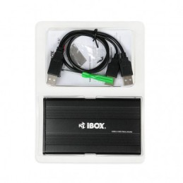 Obudowa IBOX HD-01 ZEW. 2,5" USB 2.0 IEU2F01 (2.5"  USB 2.0  Aluminium  kolor czarny)