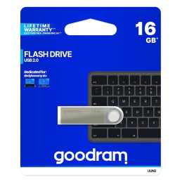 Pendrive GoodRam UUN2 UUN2-0160S0R11 (16GB  USB 2.0  kolor srebrny)