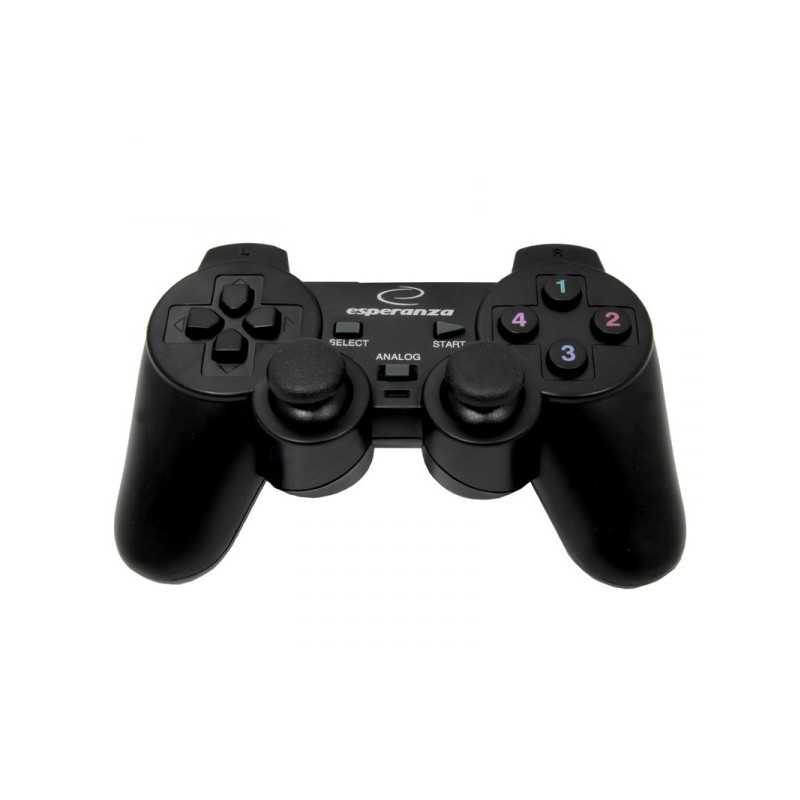 Gamepad Esperanza EG102 (PC, PS3  kolor czarny)