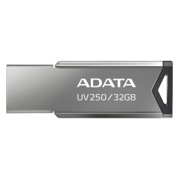 Pendrive ADATA UV250 AUV250-32G-RBK (32GB  USB 2.0  kolor srebrny)