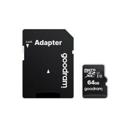 Karta pamięci GoodRam M1AA-0640R12 (64GB  Class 10  + adapter)
