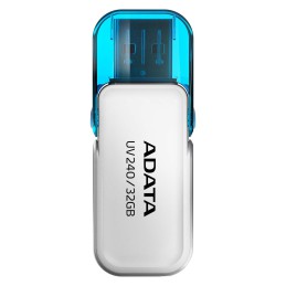 Pendrive ADATA AUV240-32G-RWH (32GB  USB 2.0  kolor biały)