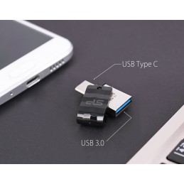 Pendrive Silicon Power Mobile C31 32GB USB 3.2 Typ-A, Typ-C Czarny
