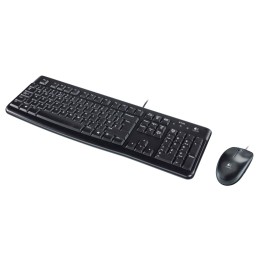 Zestaw klawiatura + mysz membranowa Logitech MK120 920-002563 (USB 2.0  (US)  kolor czarny  optyczna)