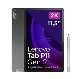 Lenovo Tab P11 (2nd Gen) Helio G99 11.5" 2K IPS 400nits 120Hz Precision Pen 2 6/128GB Mali-G57 LTE Android Storm Grey