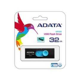 Pendrive ADATA UV320 AUV320-32G-RBKBL (32GB  USB 3.1  kolor czarny)