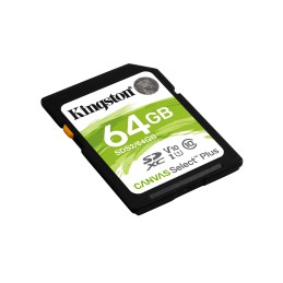 Karta pamięci Kingston Canvas Select Plus SDS2/64GB (64GB  Class U1, V10  Karta pamięci)