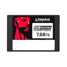 Dysk SSD Kingston DC600M 7.68TB SATA 2.5" SEDC600M/7680G (DWPD 1)