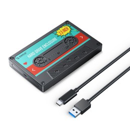 ORICO OBUDOWA DYSKU USB-C SATA 2,5", 6GBPS, KASETA