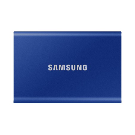 Dysk zewnętrzny SSD Samsung T7 (1TB  USB 3.2  niebieski  MU-PC1T0H/WW)