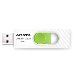 Pendrive ADATA UV320 AUV320-128G-RWHGN (128GB  USB 3.0  kolor biały)