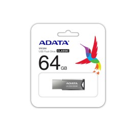 Pendrive ADATA UV250 AUV250-64G-RBK (64GB  USB 2.0  kolor srebrny)