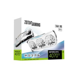 Karta graficzna ZOTAC GAMING GeForce RTX 4070 Ti Trinity OC White 12GB GDDR6X