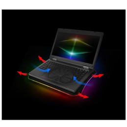 Podkładka chłodząca pod laptop Thermaltake Massive 20 RGB CL-N014-PL20SW-A (19 cali  1 wentylator)