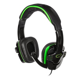 Słuchawki Esperanza EGH310G (kolor czarny, kolor zielony)