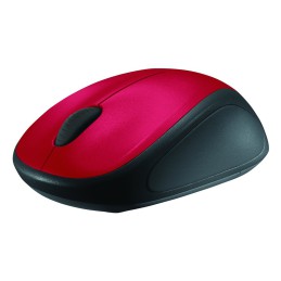 Mysz Logitech M235 910-002496 (optyczna  1000 DPI  kolor czerwony)