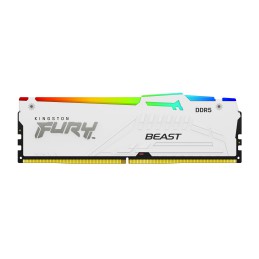 Kingston FURY DDR5 128GB (4x32GB) 5600MHz CL40 Beast White RGB
