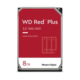 Dysk Hdd Wd Red Plus Wd80Efpx (8 Tb   3.5"  256 Mb)