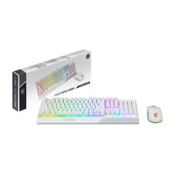 Keyboard +Mouse/Vigor Gk30 Combo White Us Msi