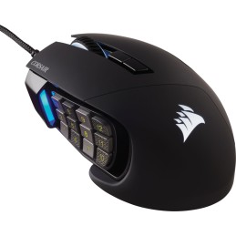 Corsair Gaming Mouse Scimitar Rgb Elite Optyczny Przewodowy 17 18000 Dpi Czarny