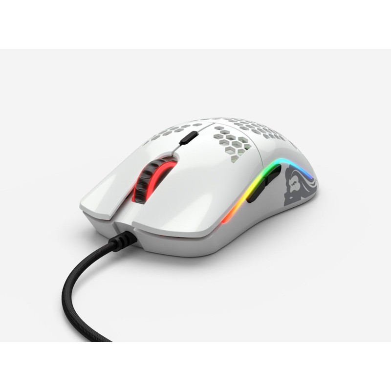Mysz Gamingowa Glorious Model O - Biała Błyszcząca