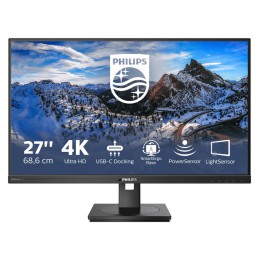 Philips Lcd Monitor 279P1/00 27  " 4K Uhd Ips 16:9 Black 4 Ms 350 Cd/M2 Audio Out Hdmi Ports Quantity 2