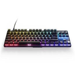 Steelseries Gaming Keyboard Apex 9 Tkl Gaming Keyboard Durable And Portable, The Detachable Usb-C Braided Cable Can Withstand Th