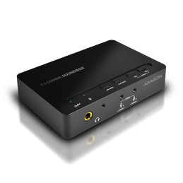 Axagon Ada-71 Soundbox, Karta Dźwiękowa Usb 2.0, 7.1, Spdif