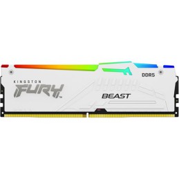 16Gb Ddr5-5200Mt/S Cl36/Dimm Fury Beast White Rgb Expo