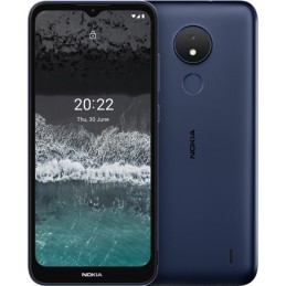 Nokia C21 Ta-1352 Niebieski, 6.52", Ips Lcd, 720 X 1600 Piksele, 32 Mb, Dual Sim, Unisoc Sc9863A, Nano Sim, 3G, Bluetooth, 4.2,