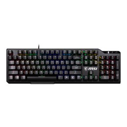 Keyboard Gaming Black Eng/Vigor Gk41 Lr Us Msi