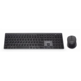 Keyboard +Mouse Wrl Eng/Slim Kbs-Eclipse-M500 Gembird
