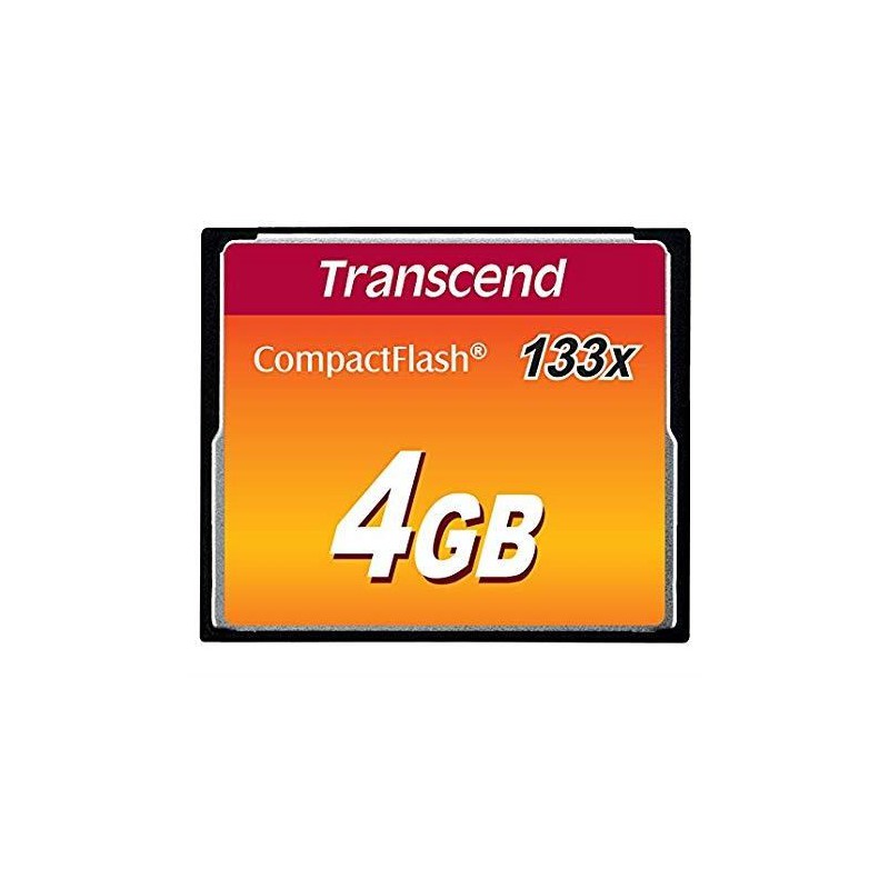 Kompaktowa Pamięć Flash 4Gb Slc Ts4Gcf133 Transcend