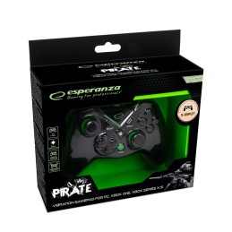 Gamepad Przewodowy Esperanza Pirate Egg114K Pc/Xbox One/Xbox Series X/S (Czarny)
