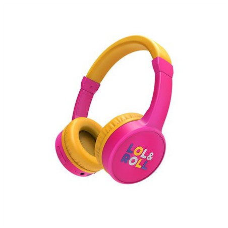 Energy Sistem Lol&Roll Pop Słuchawki Bluetooth Dla Dzieci Różowe Energy Sistem Słuchawki Dla Dzieci Lol&Roll Pop Wbudowany Mikro