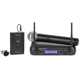 Mikrofon Vhf 2 Kanały Wr-358Ld (1 X Mik. Do Ręki + 1X Klip)